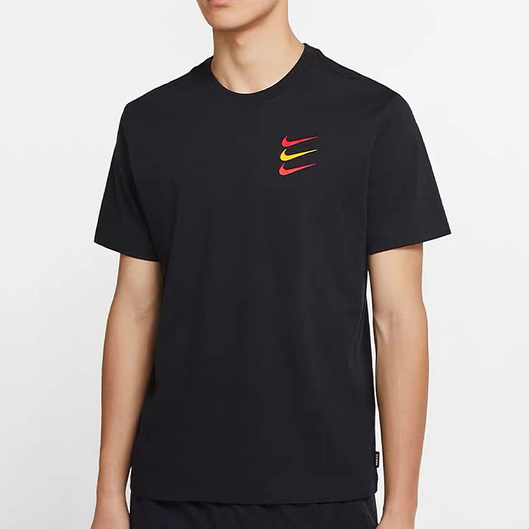 Nike FC Logo Soccer/Football Short Sleeve Black CT8432-010 - 3