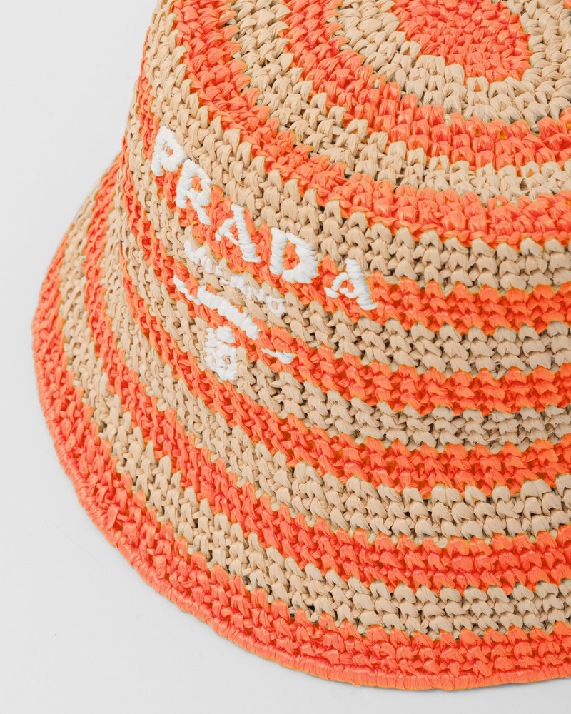 Raffia bucket hat 4