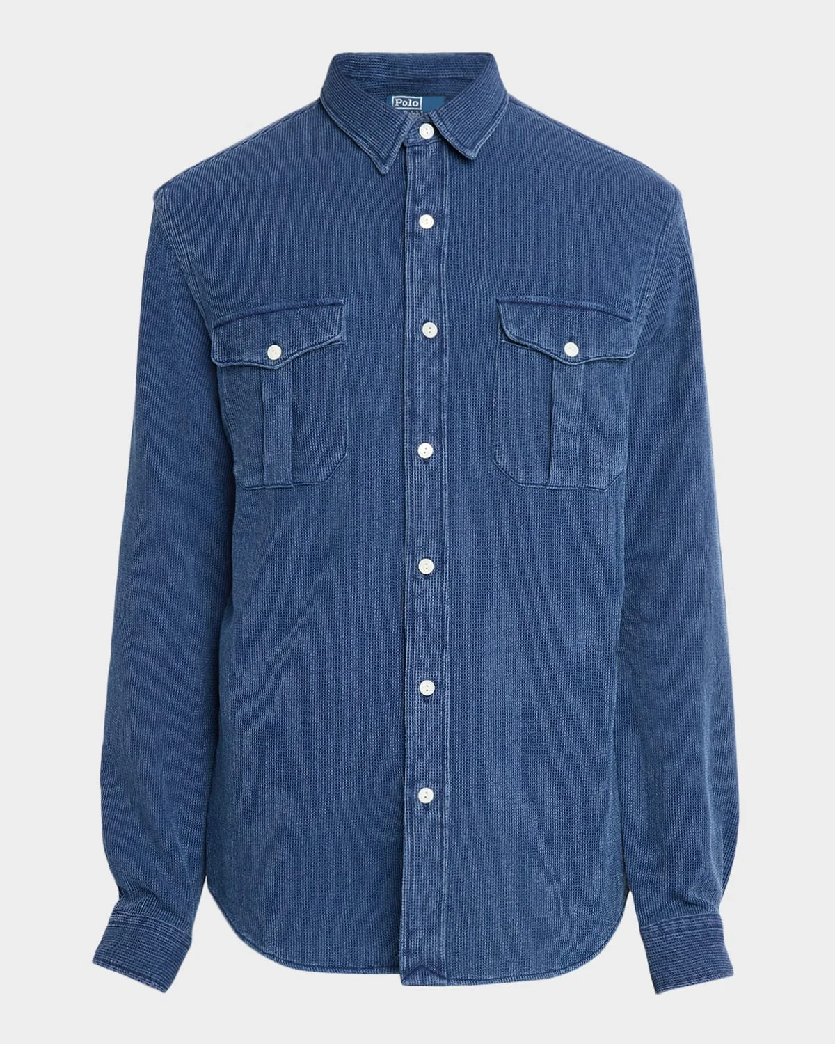 Men's Classic Fit Indigo-Dyed Workshirt - 1