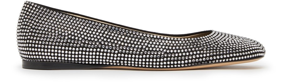 Toy ballet flats with diamanté - 1