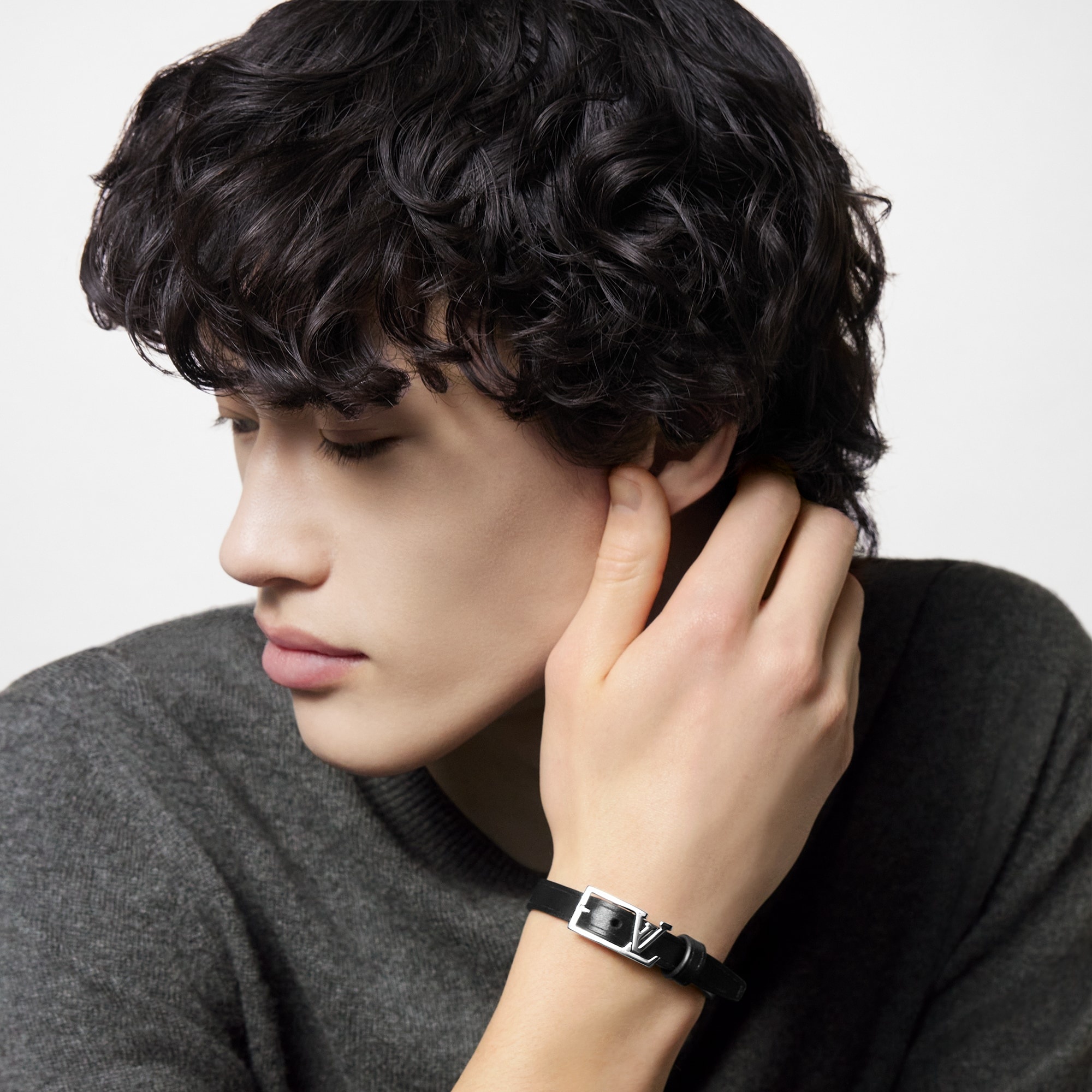 LV Skyline Leather Bracelet - 3