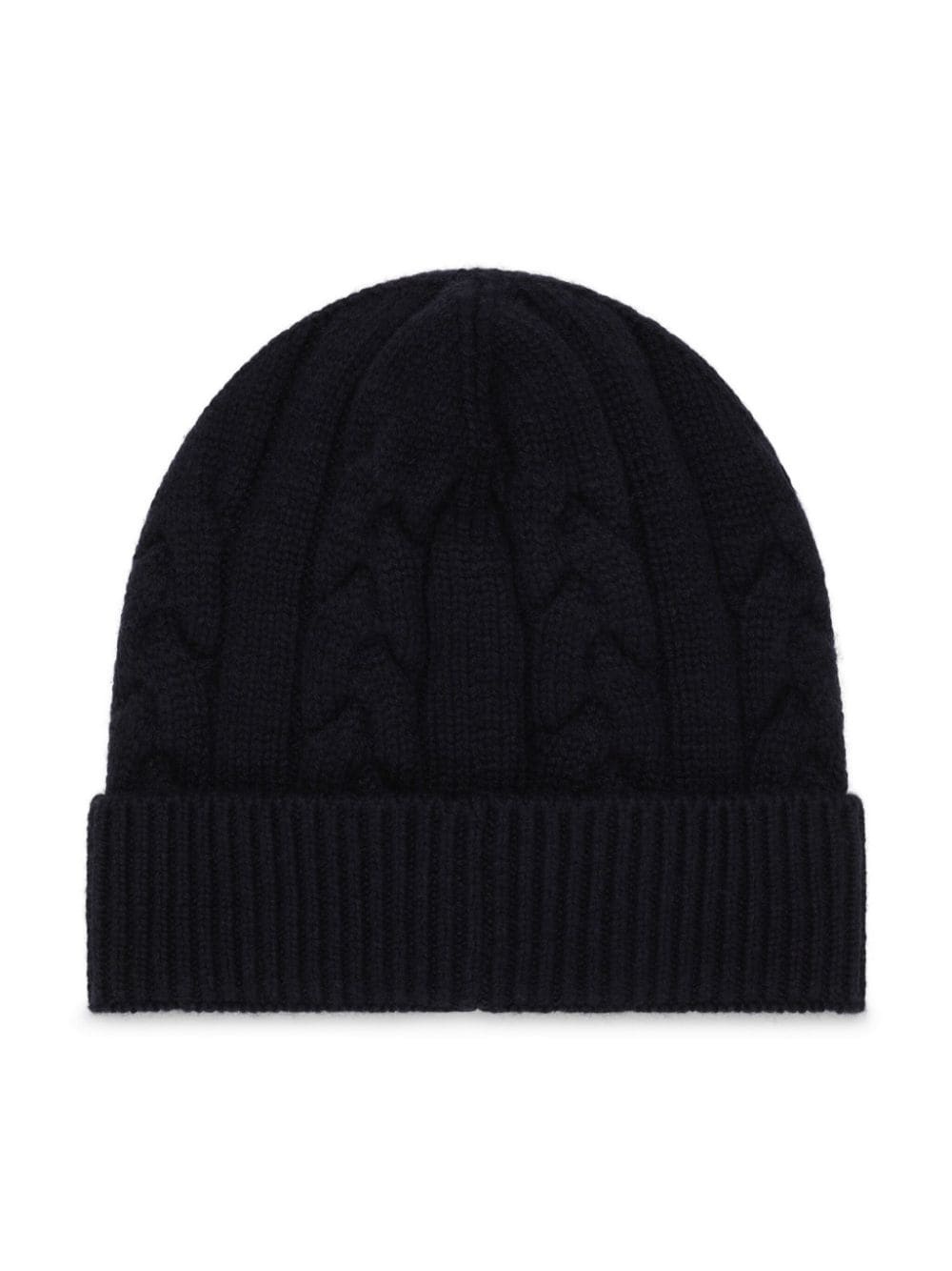 logo-embroidered ribbed-knit beanie - 2