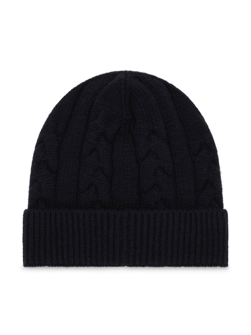 Dolce & Gabbana logo-embroidered ribbed-knit beanie outlook
