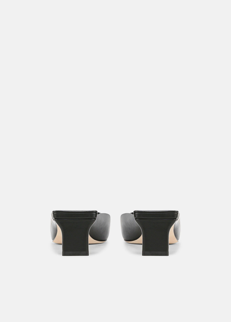 Vince Electra Leather Mule outlook