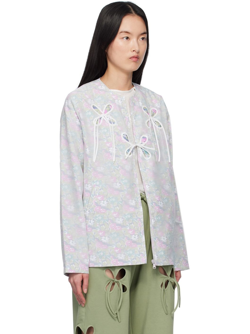 White Petal Jacket - 2
