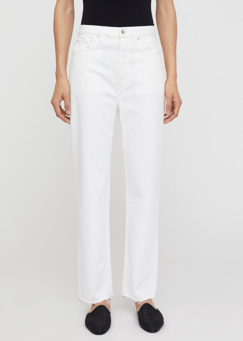 Classic cut denim off-white 3