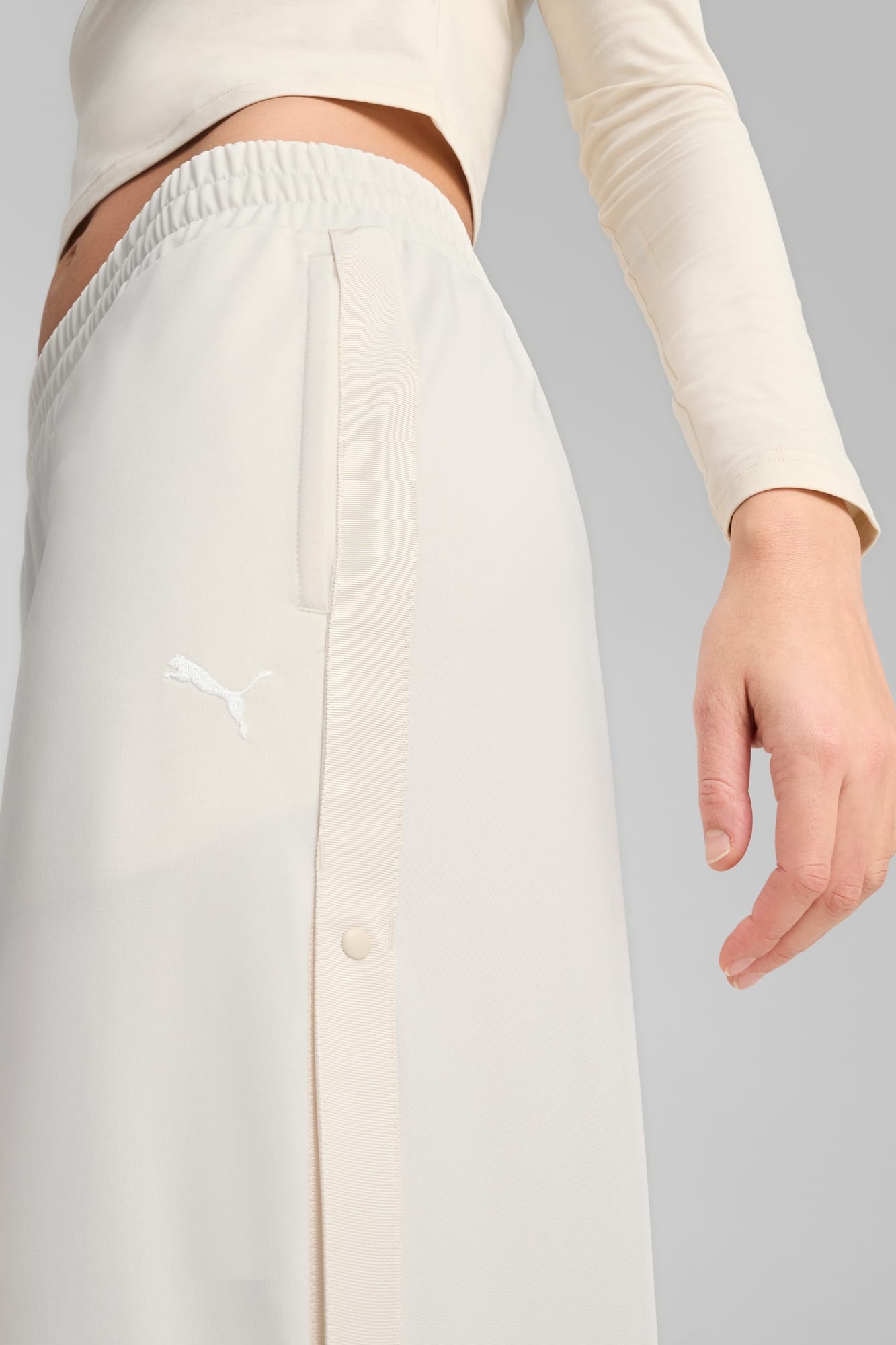 Wardrobe Essentials Women's Low Rise Popper Pants - 7