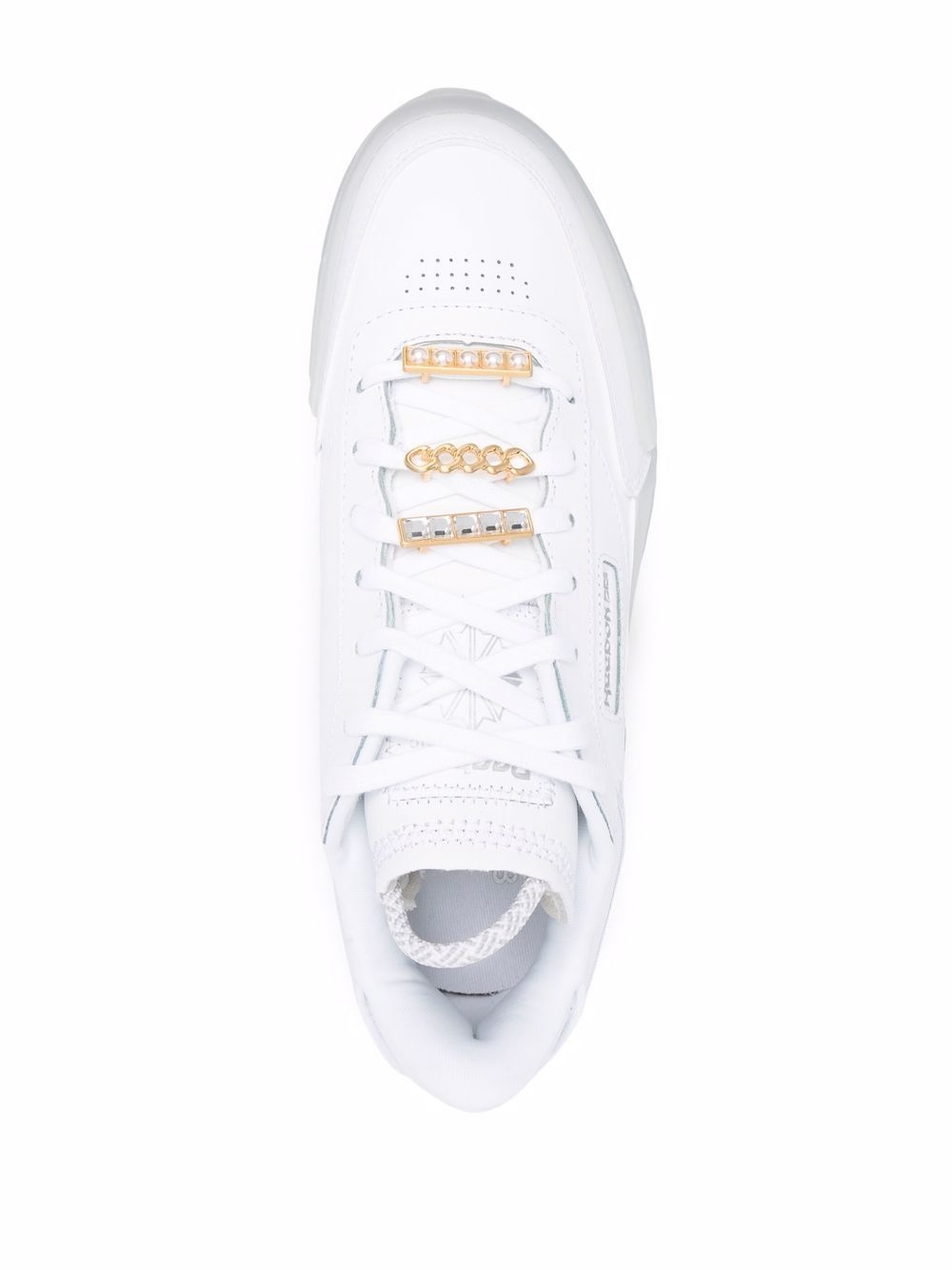 Cardi B Club C low-top leather sneakers - 4