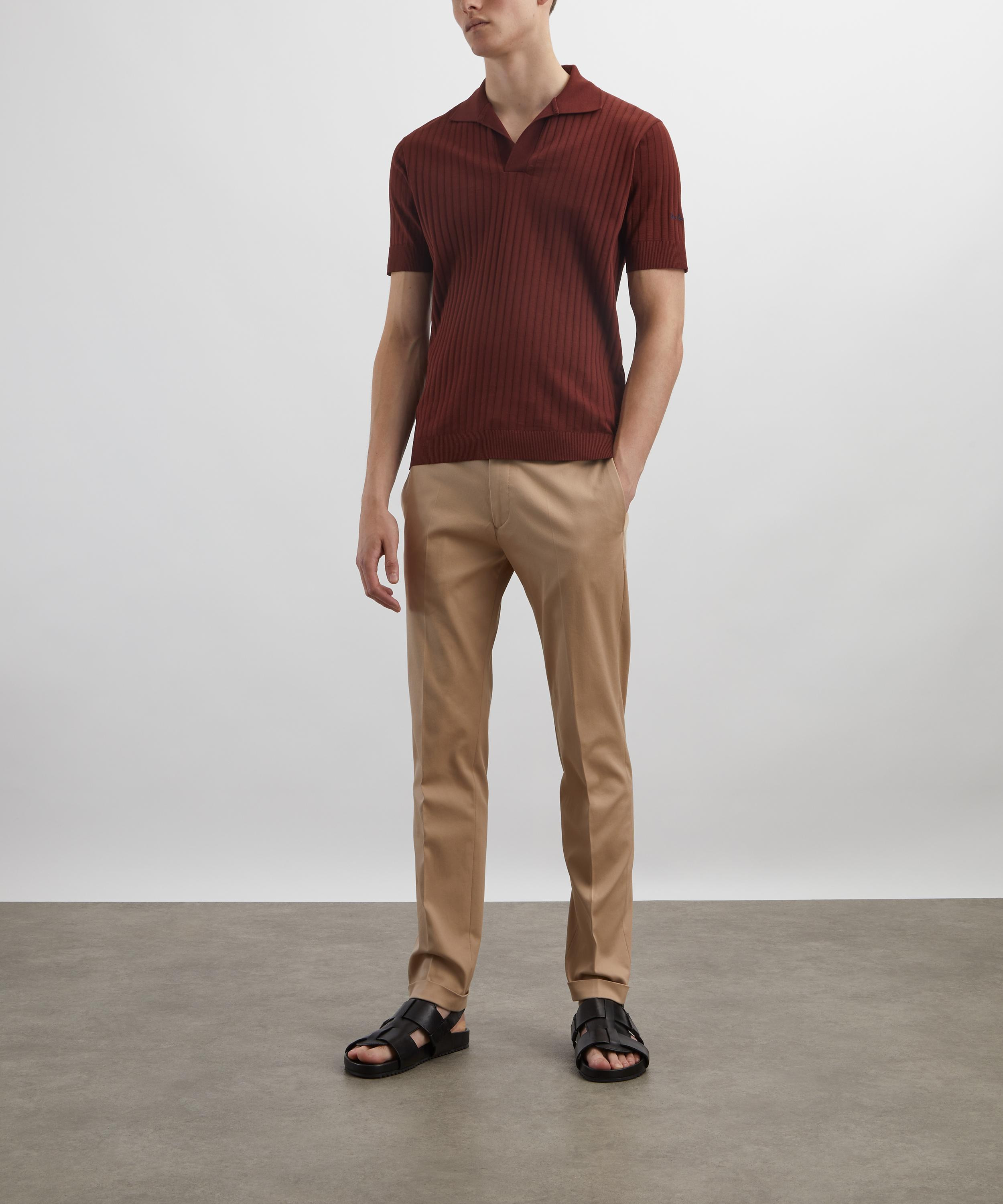 Slim-Fit Stretch Cotton Chinos - 2