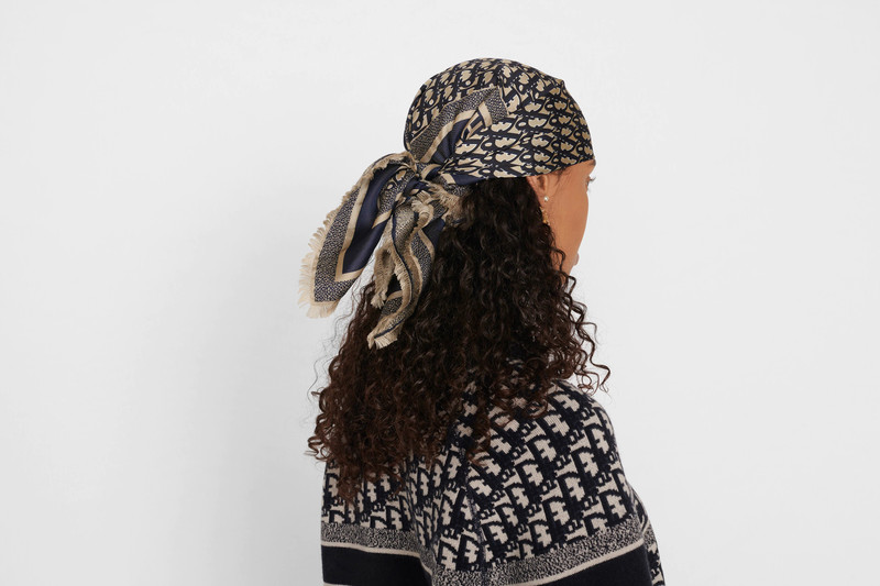 Dior Oblique Square Scarf 4