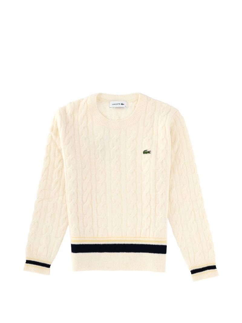 cable-knit sweater 1