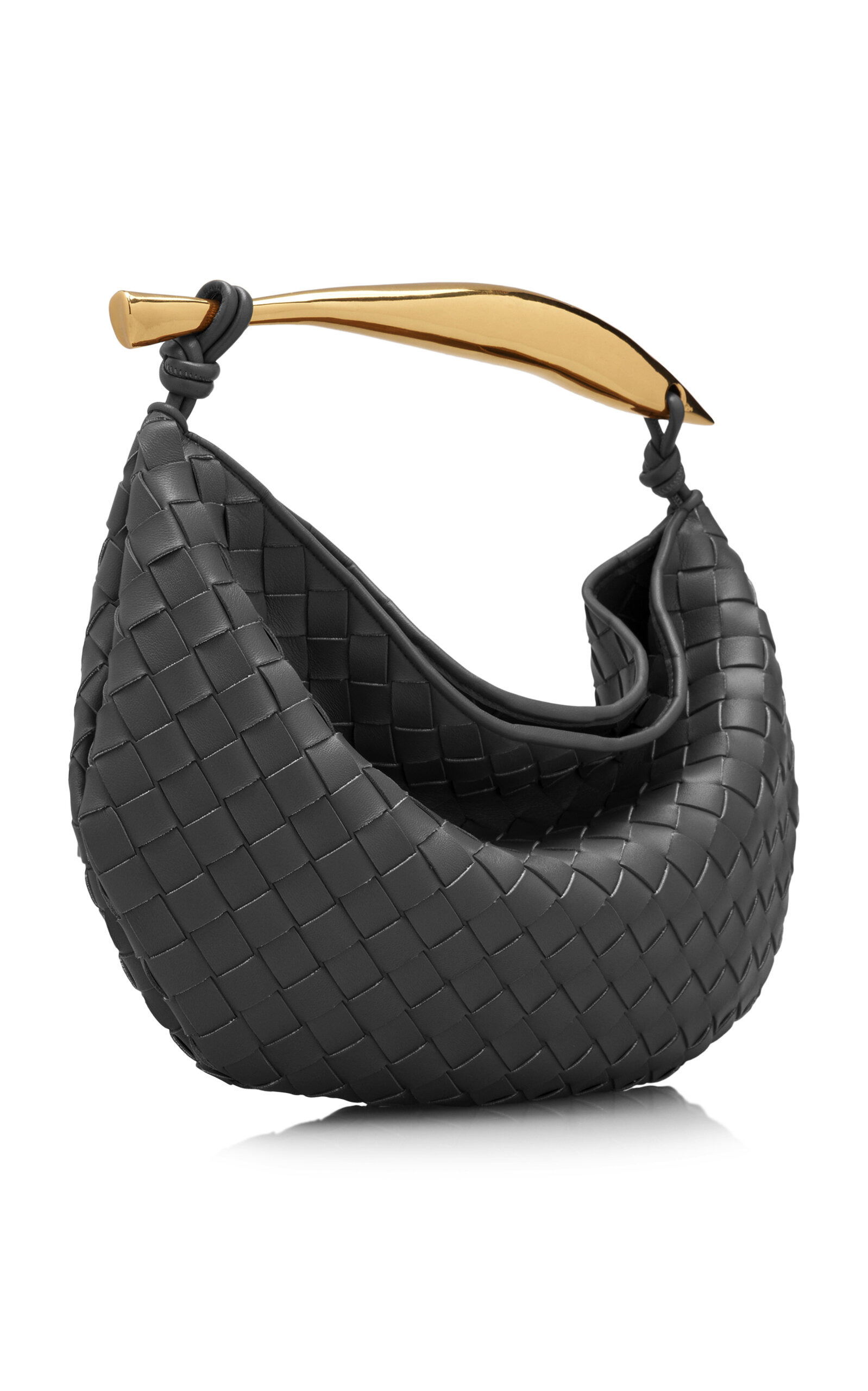 Sardine Intrecciato Leather Bag black - 3