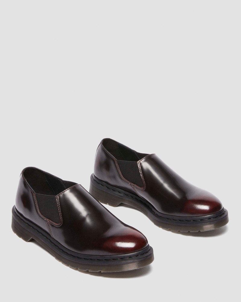 Louis Arcadia Leather Slip-On Shoes 8