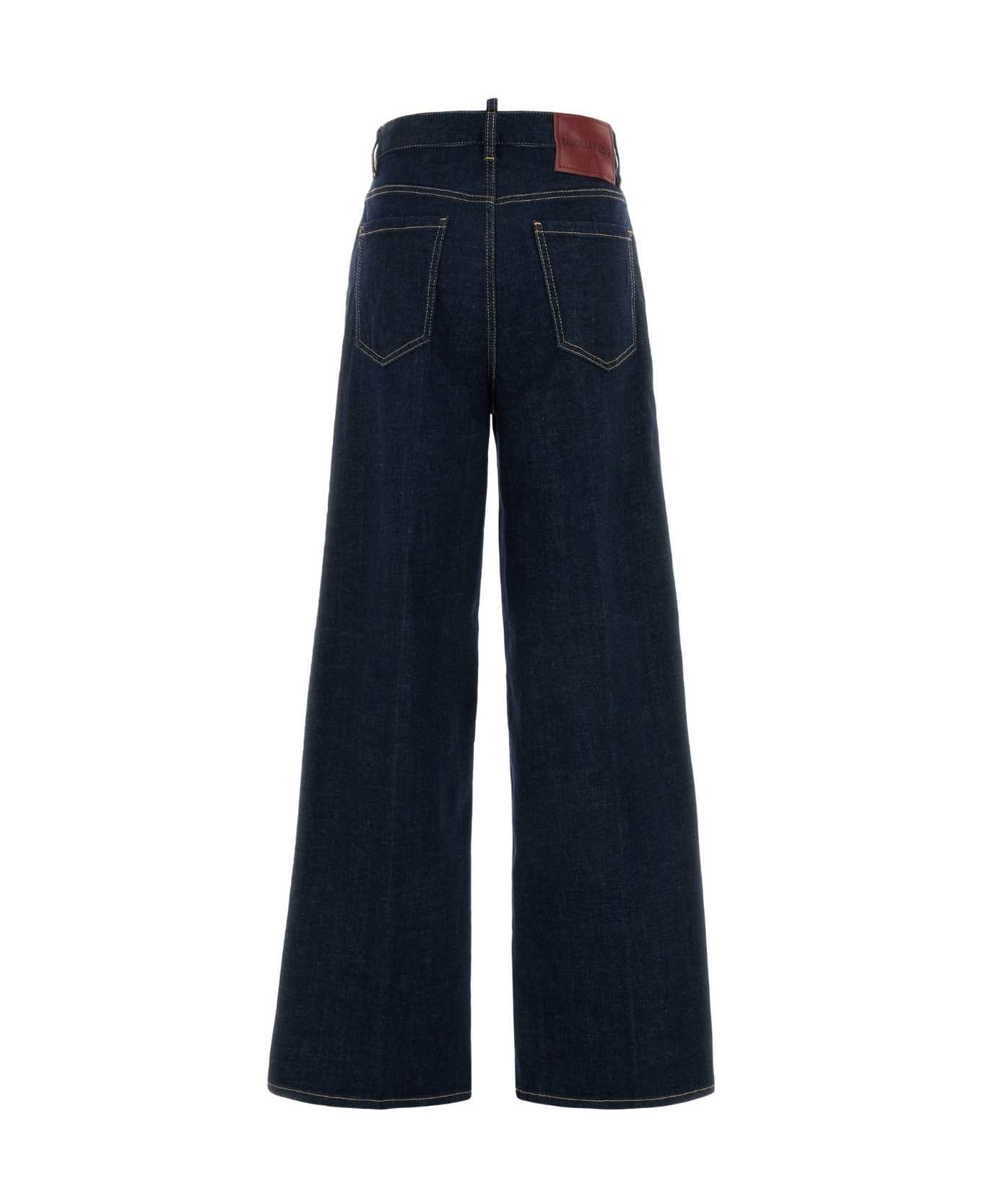 Stretch Denim Traveller Wide-leg Jeans - 2
