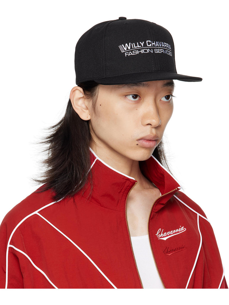 WILLY CHAVARRIA Black 'Fashion Services' Cap outlook