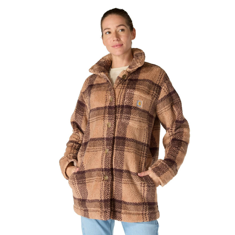 Women's Loose Fit Fleece Coat 1