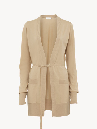 Chloé LONG BELTED CARDIGAN outlook