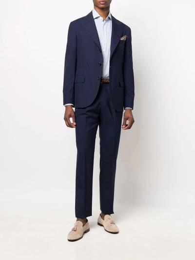 Brunello Cucinelli single-breasted tailored suit outlook