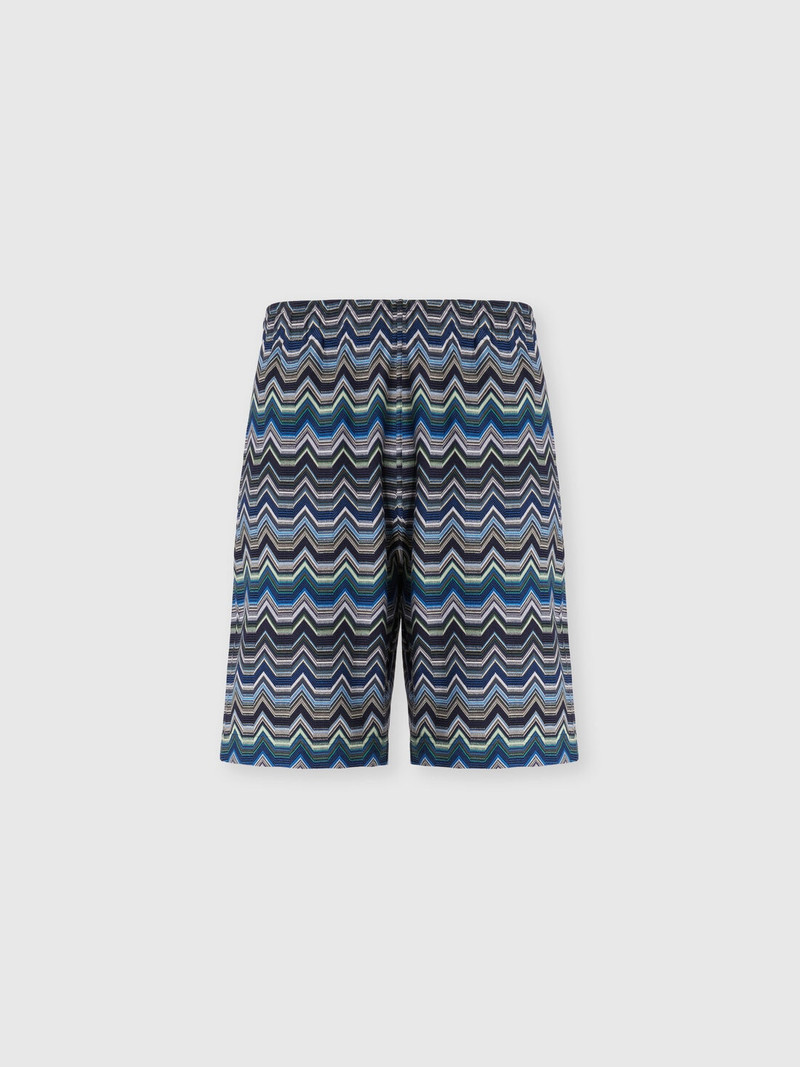 Pure cotton zig zag shorts 1