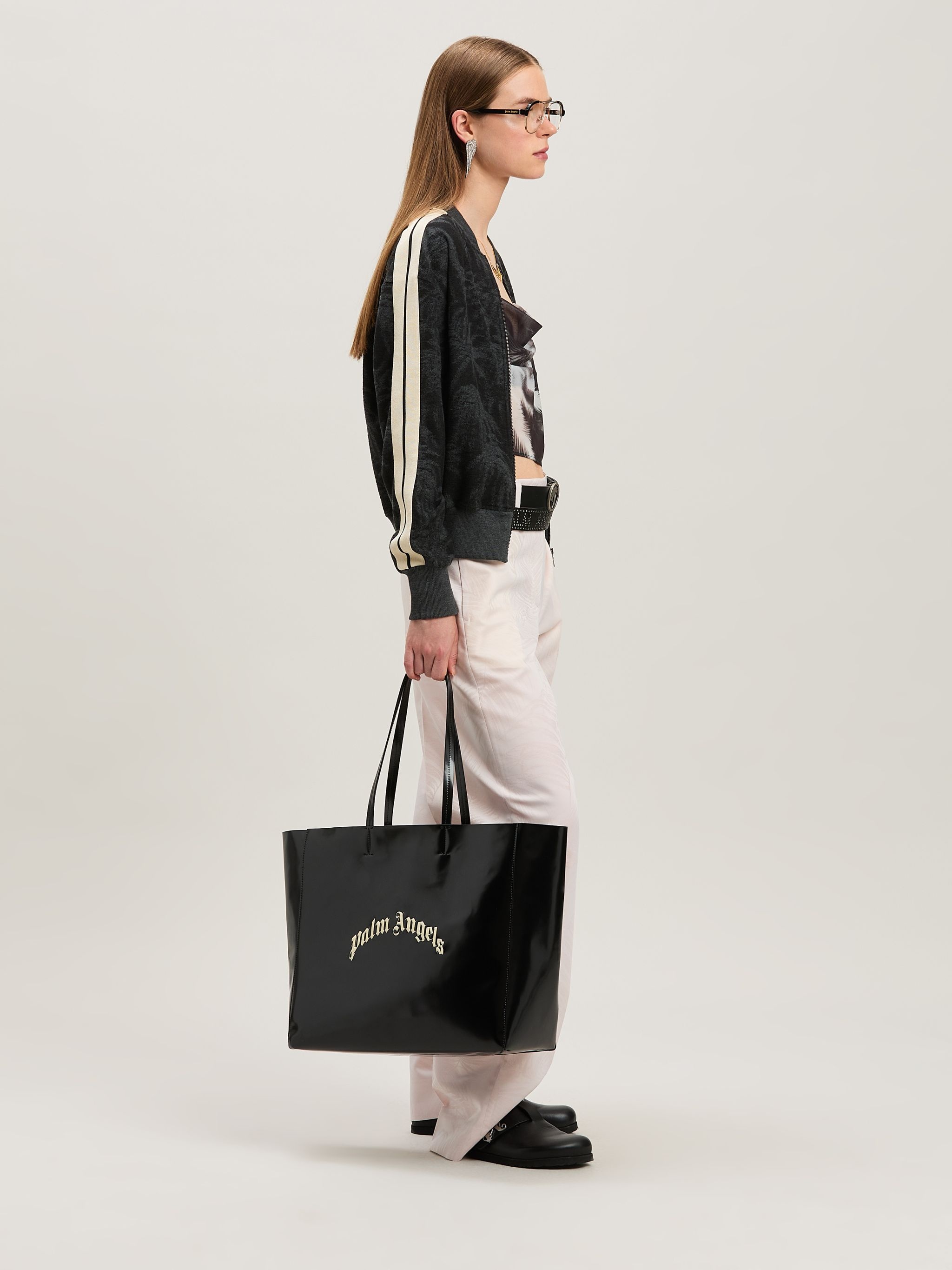 Curved Logo Shopping bag - 3