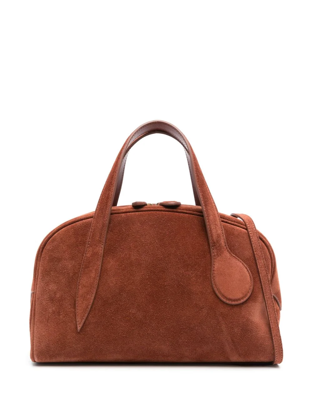 suede tote bag - 1
