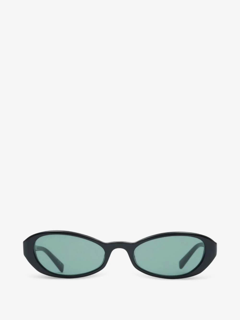 oval-frame sunglasses - 1