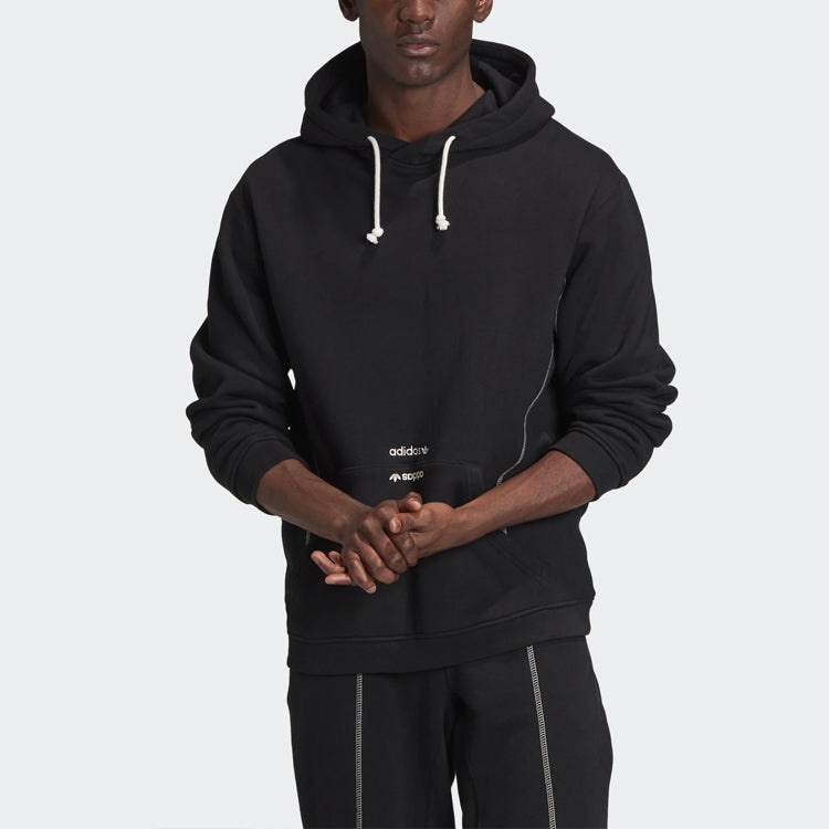adidas Originals R.Y.V. Hooded Pullover 'Black' GD9307 - 3