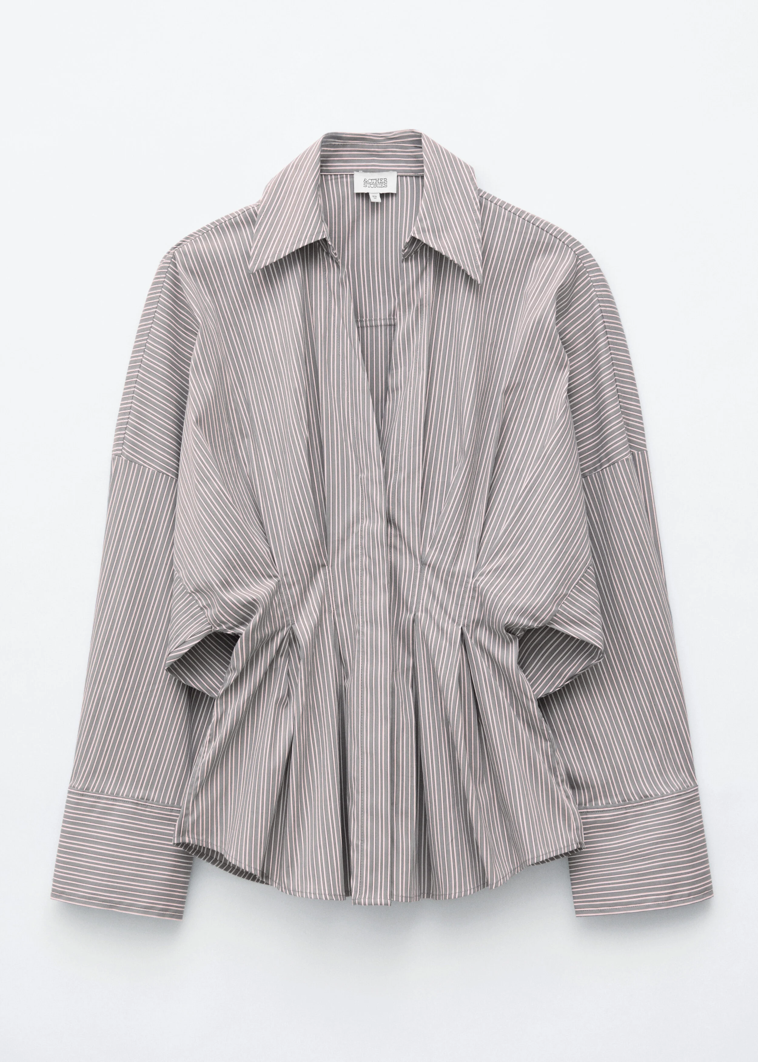 Fitted-Waist Cotton Shirt - 1