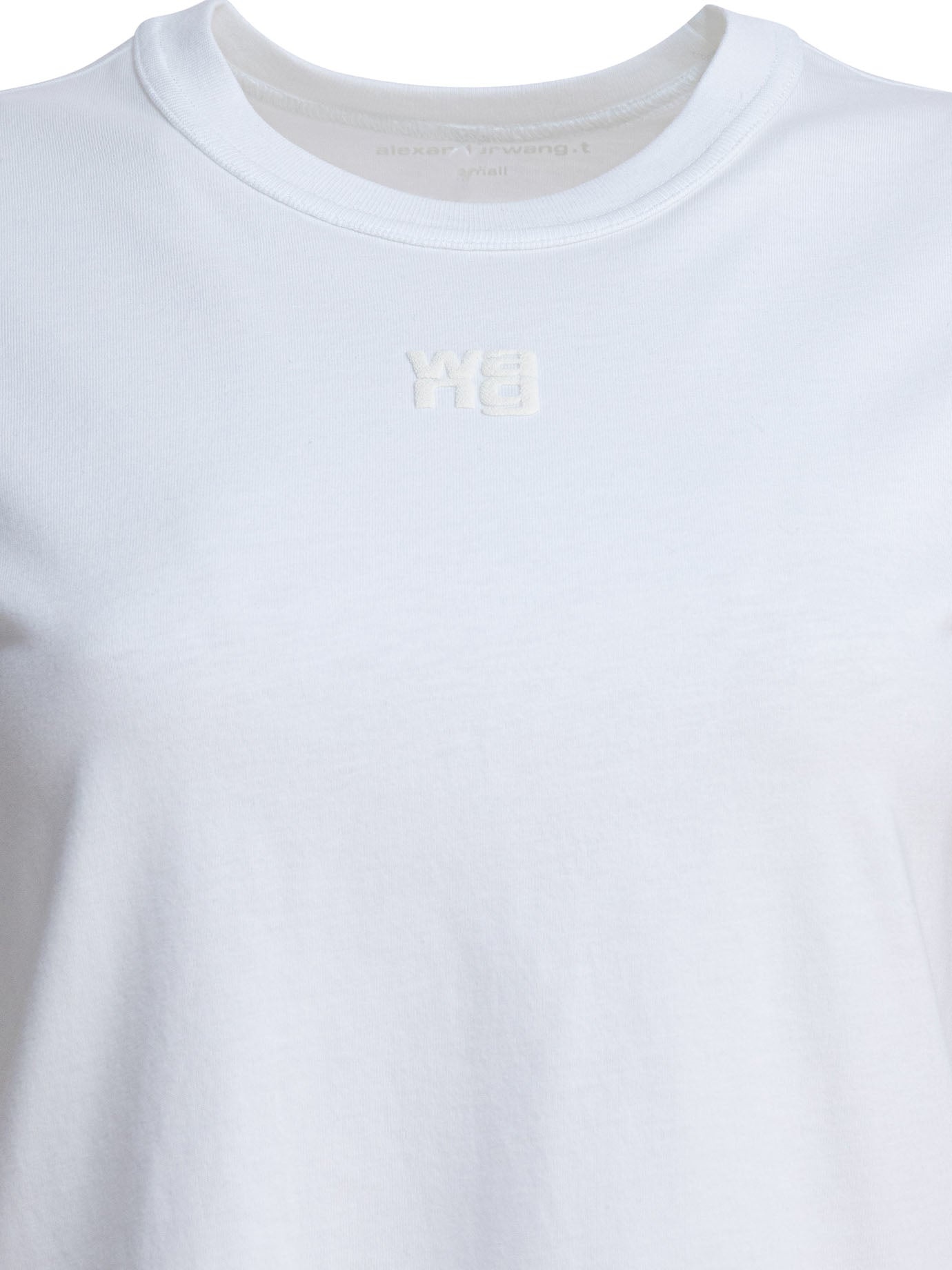 Alexander Wang Essential Jsy Shrunken Tee W/puff Logo - 3