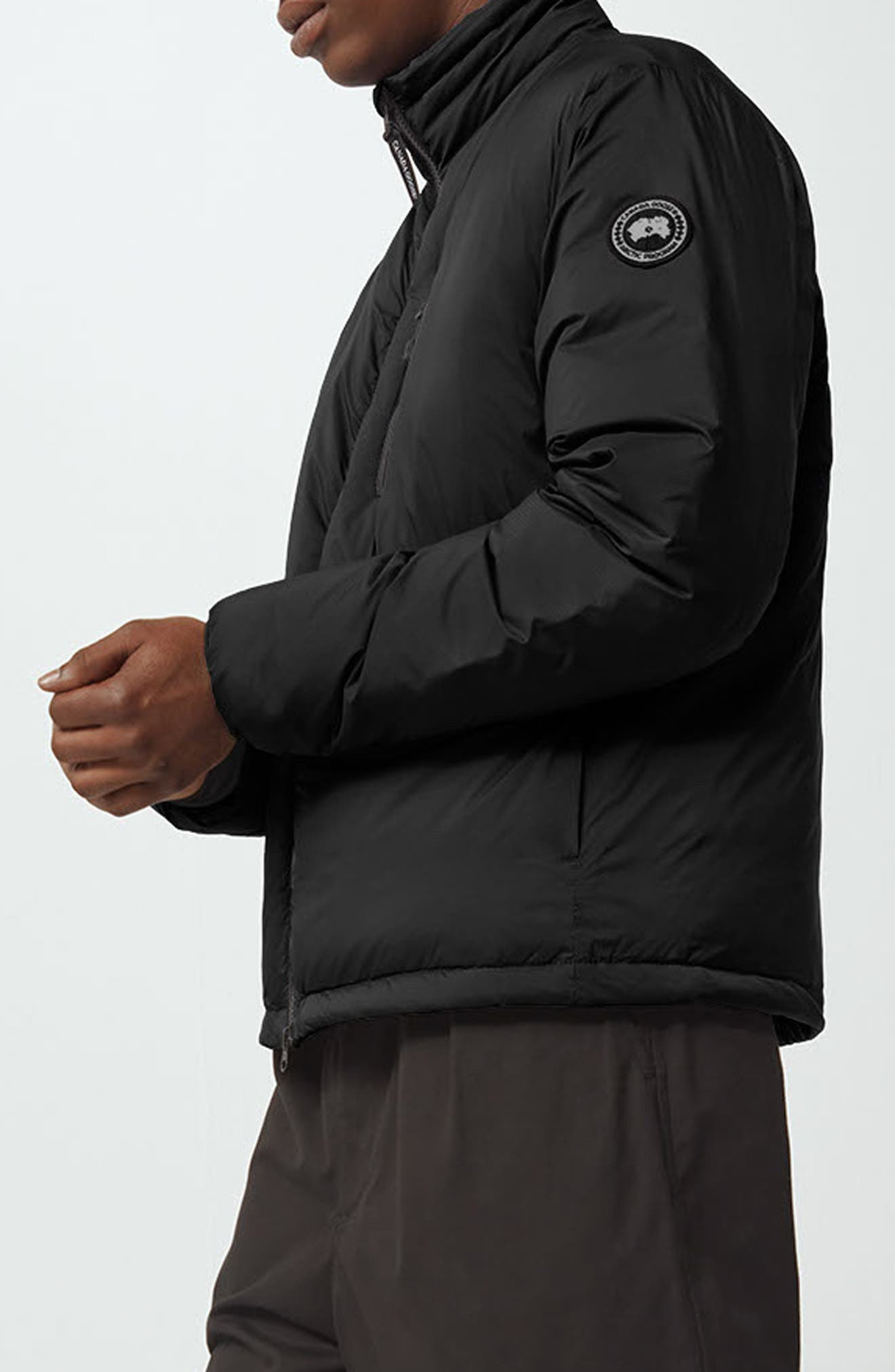 Canada Goose Lodge Packable 750 Fill Power Down Jacket in Black at Nordstrom - 3