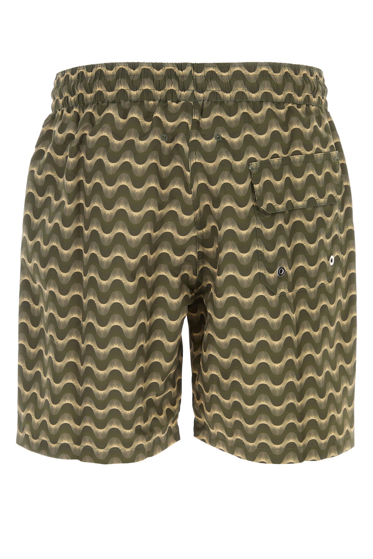 Printed polyester Santos swimming shorts - 2