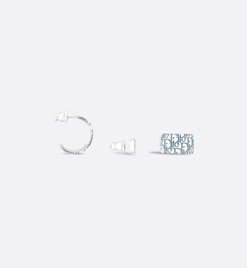 Dior Dior Oblique Earring Set outlook