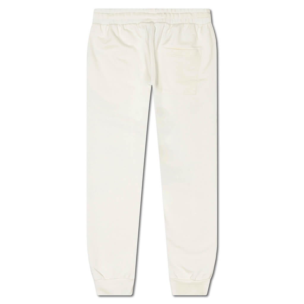 CASABLANCA TENNIS CLUB ICON EMBROIDERED SWEATPANT - OFF WHITE - 2