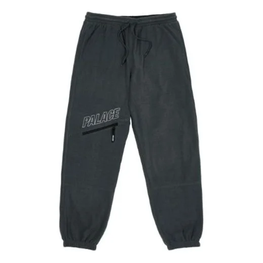 Palace Polar Grid Reverse Bottoms 'Black' P21JG011 - 1