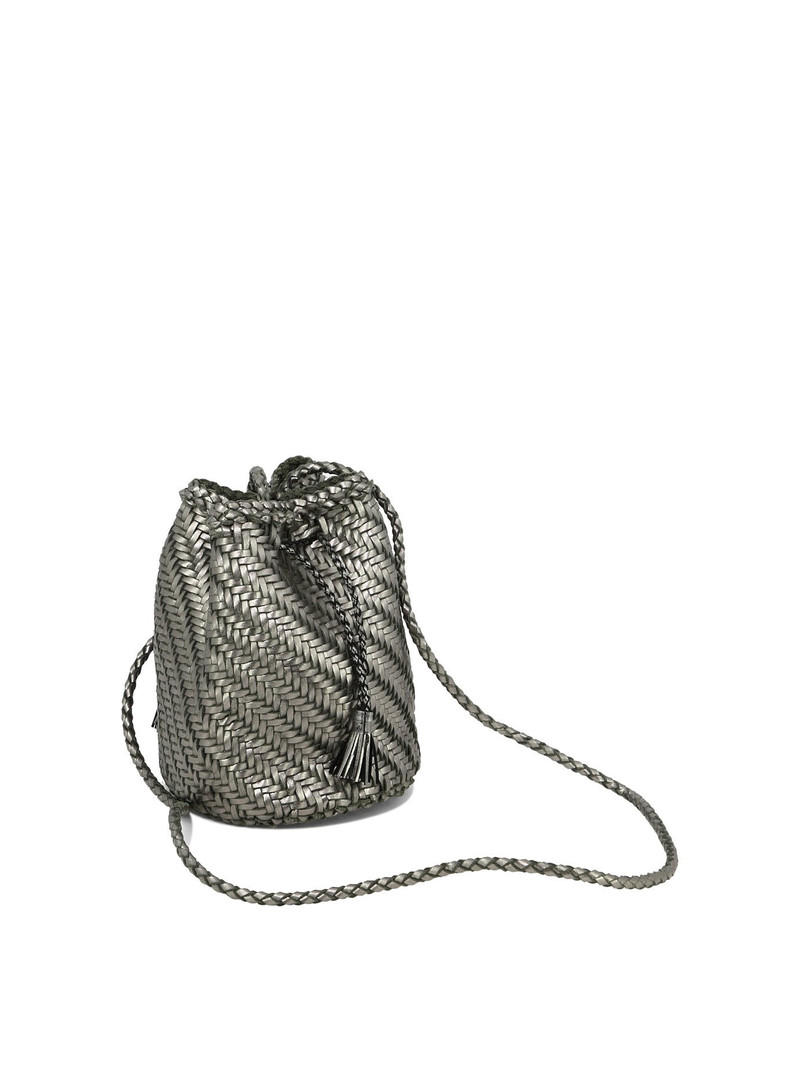DRAGON DIFFUSION Crossbody Bags Silver outlook