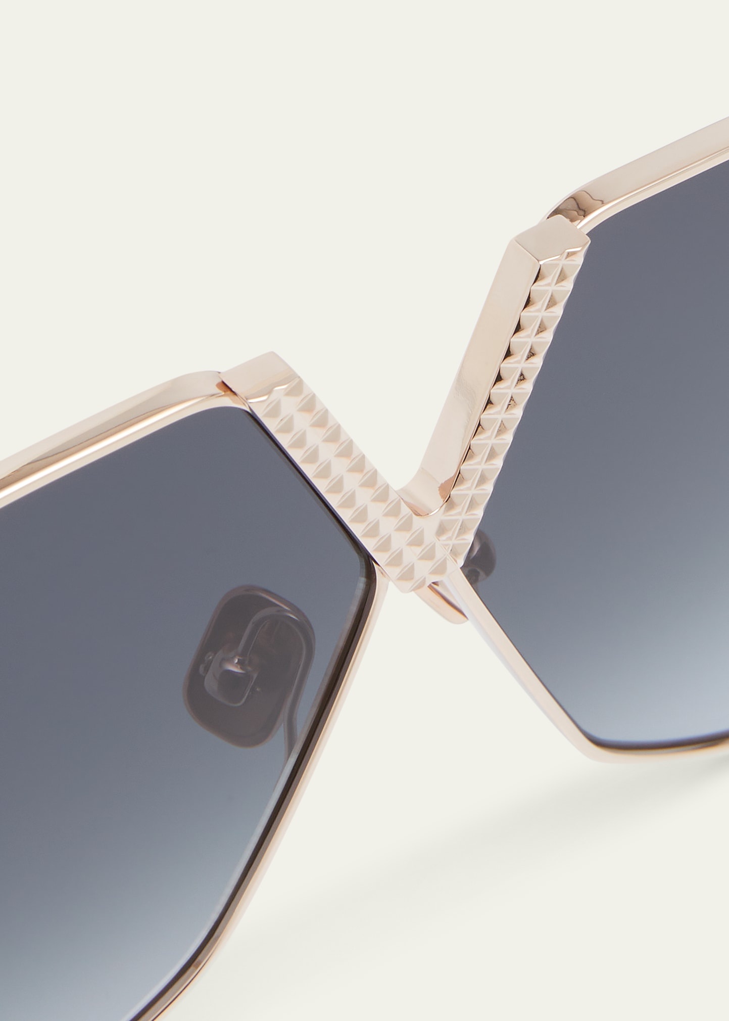 V-Hexagon Titanium Sunglasses - 5