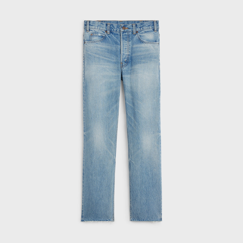 POLLY JEANS IN STEEL BLUE WASH DENIM 1
