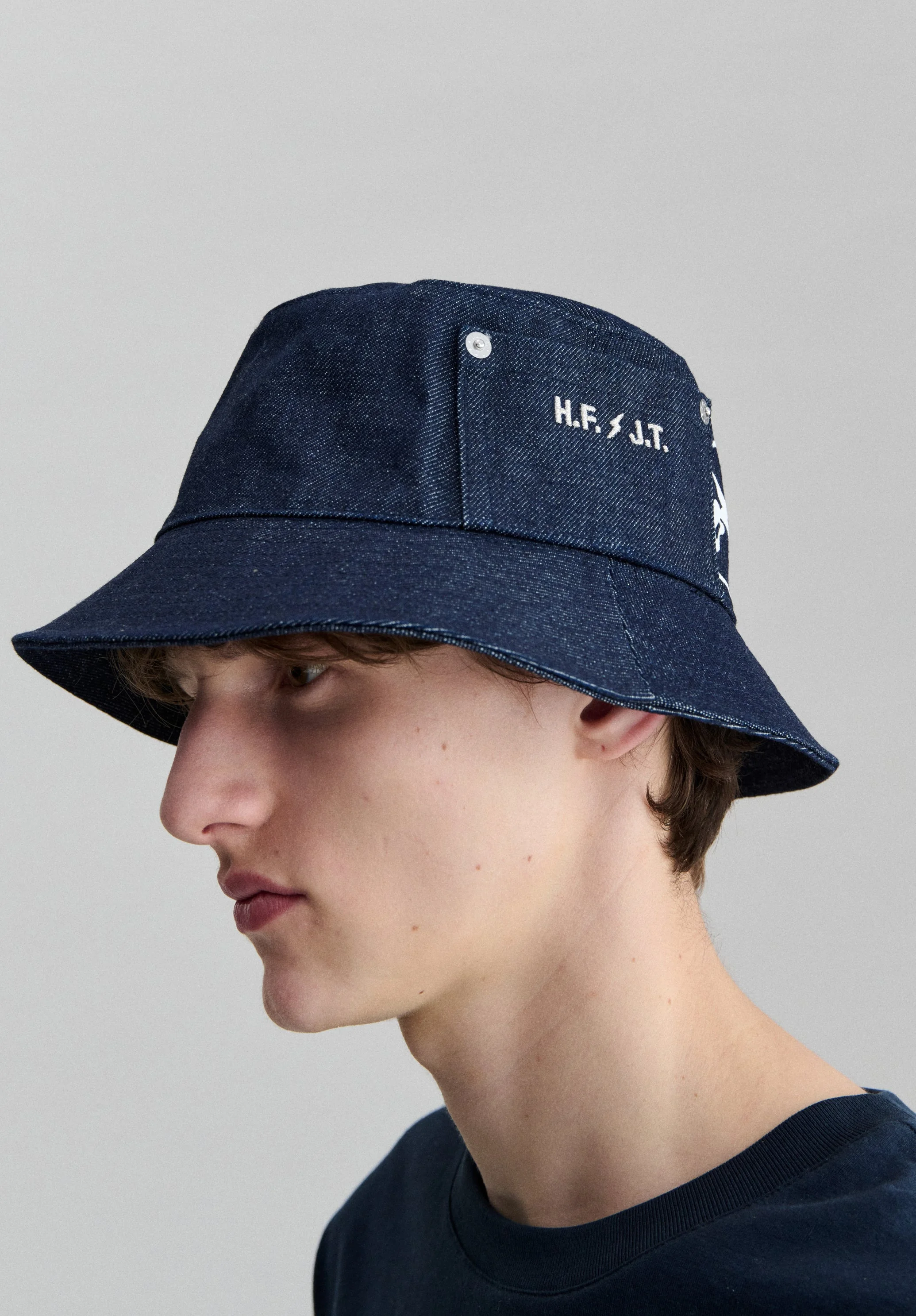 A.P.C. FRGMT. RAIN MAN BUCKET HAT - 1