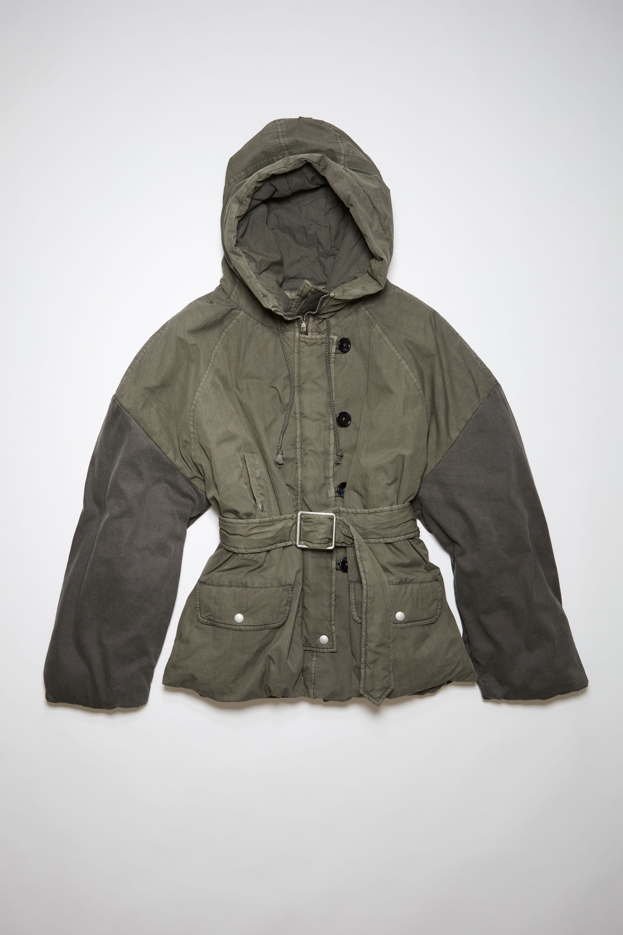 Acne Studios Padded jacket - Mud grey | REVERSIBLE