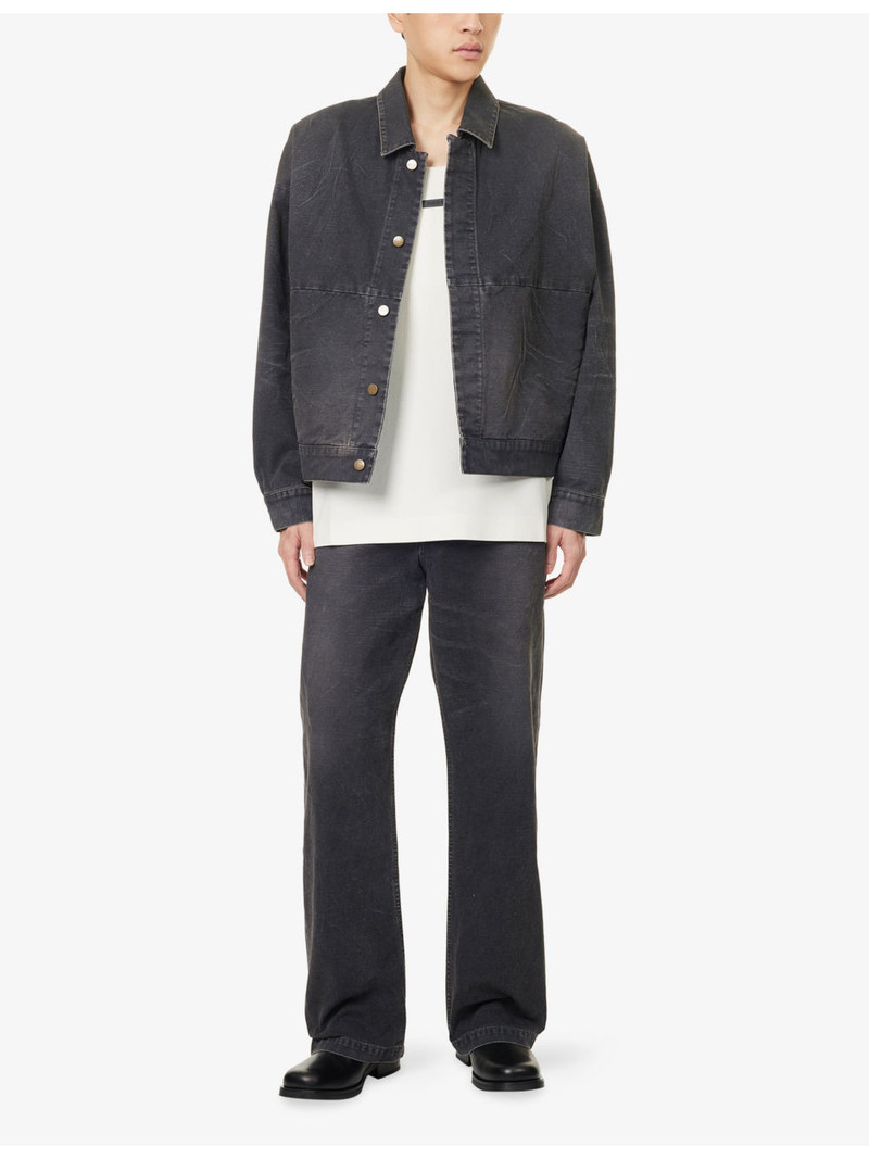 Fear of God Utility Wide-Leg Cotton Trousers outlook