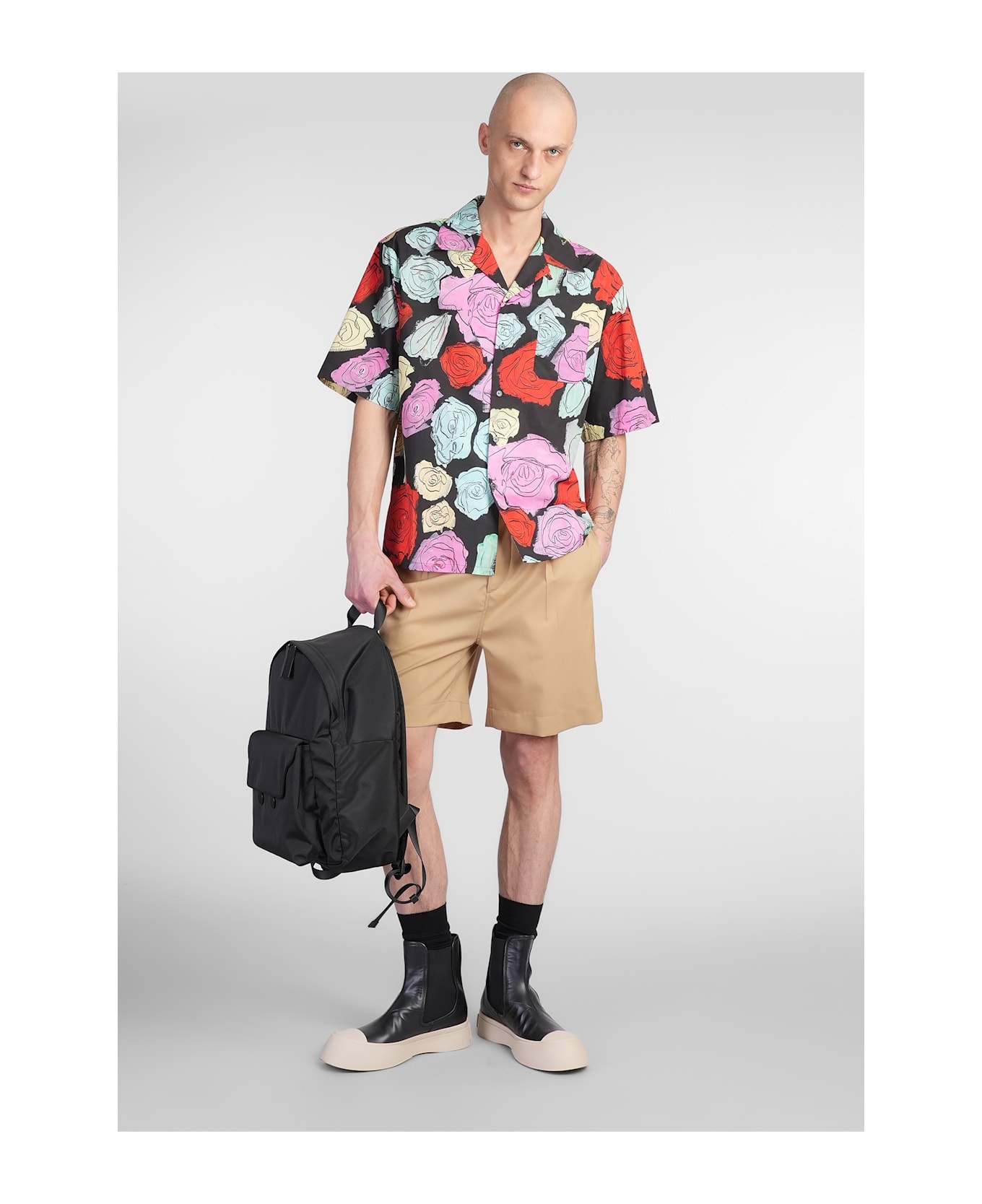 Shirt In Black Cotton - 2