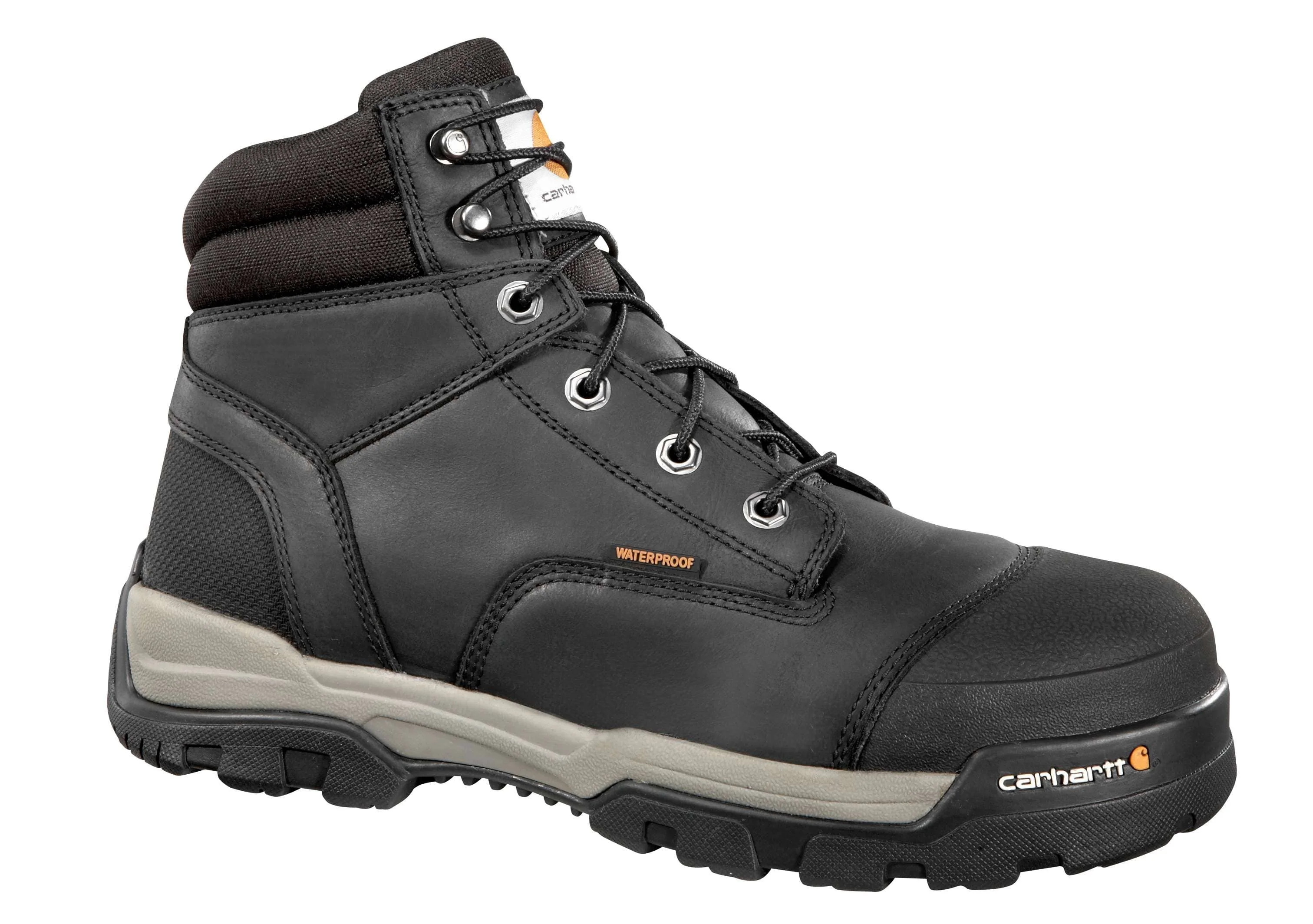 Ground Force Waterproof 6" Composite Toe Work Boot - 1