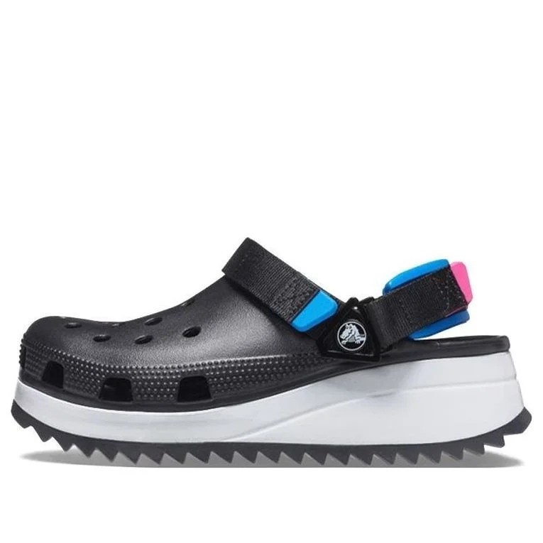 Crocs Classic Hiker Clog Sports Black Blue Red Sandals 'Black Blue Red' 206772-001 - 1