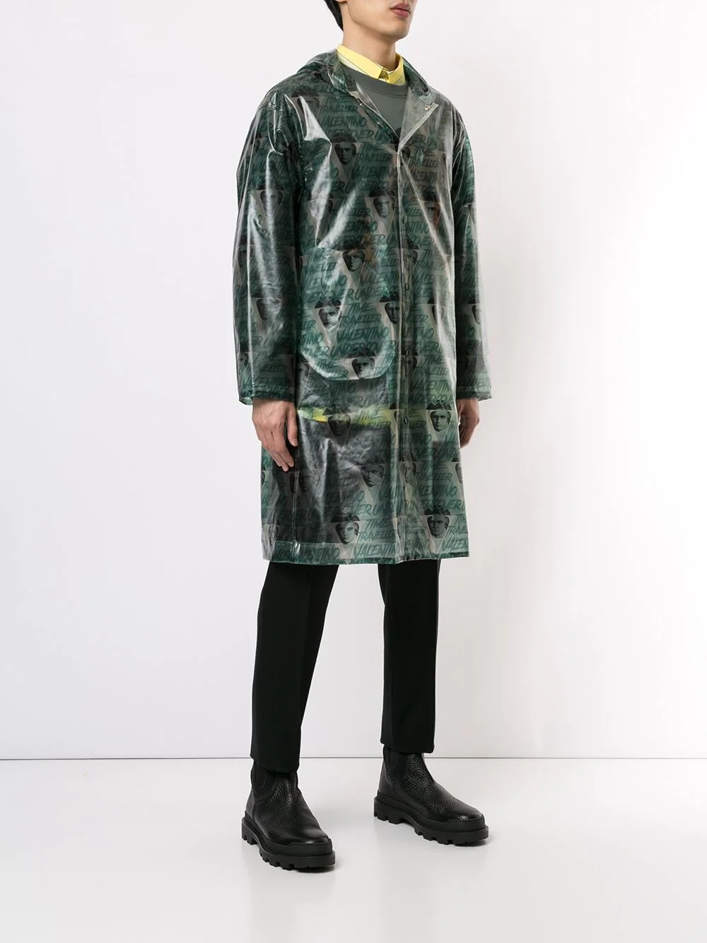 Clockwork Orange all-over print raincoat - 3