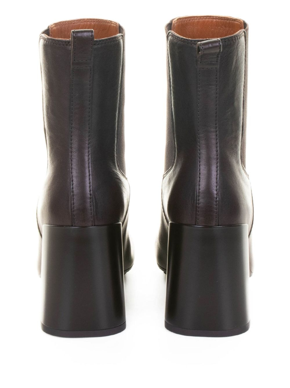 90mm block-heel leather boots - 3