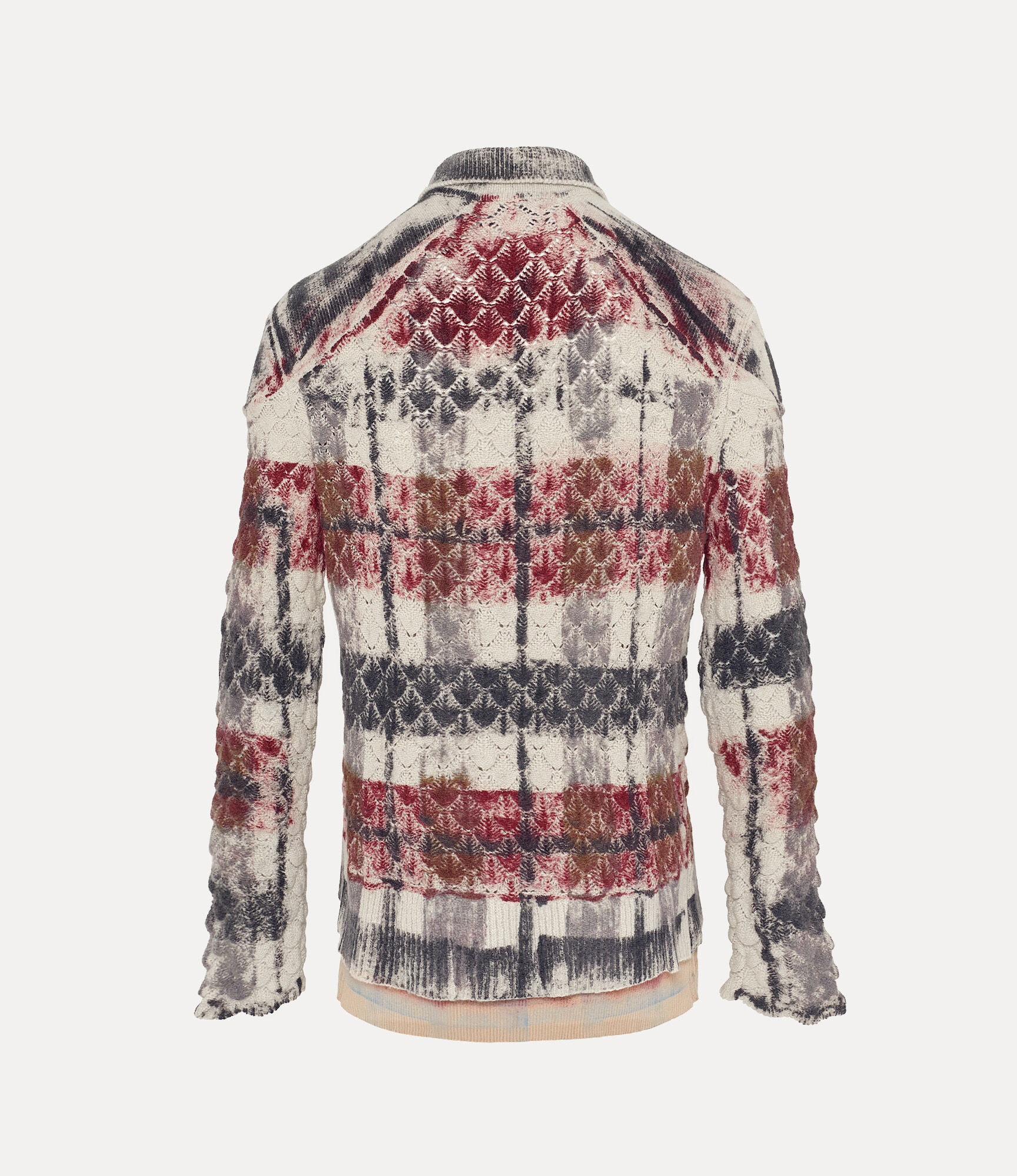 DUAL TARTAN CARDIGAN - 8