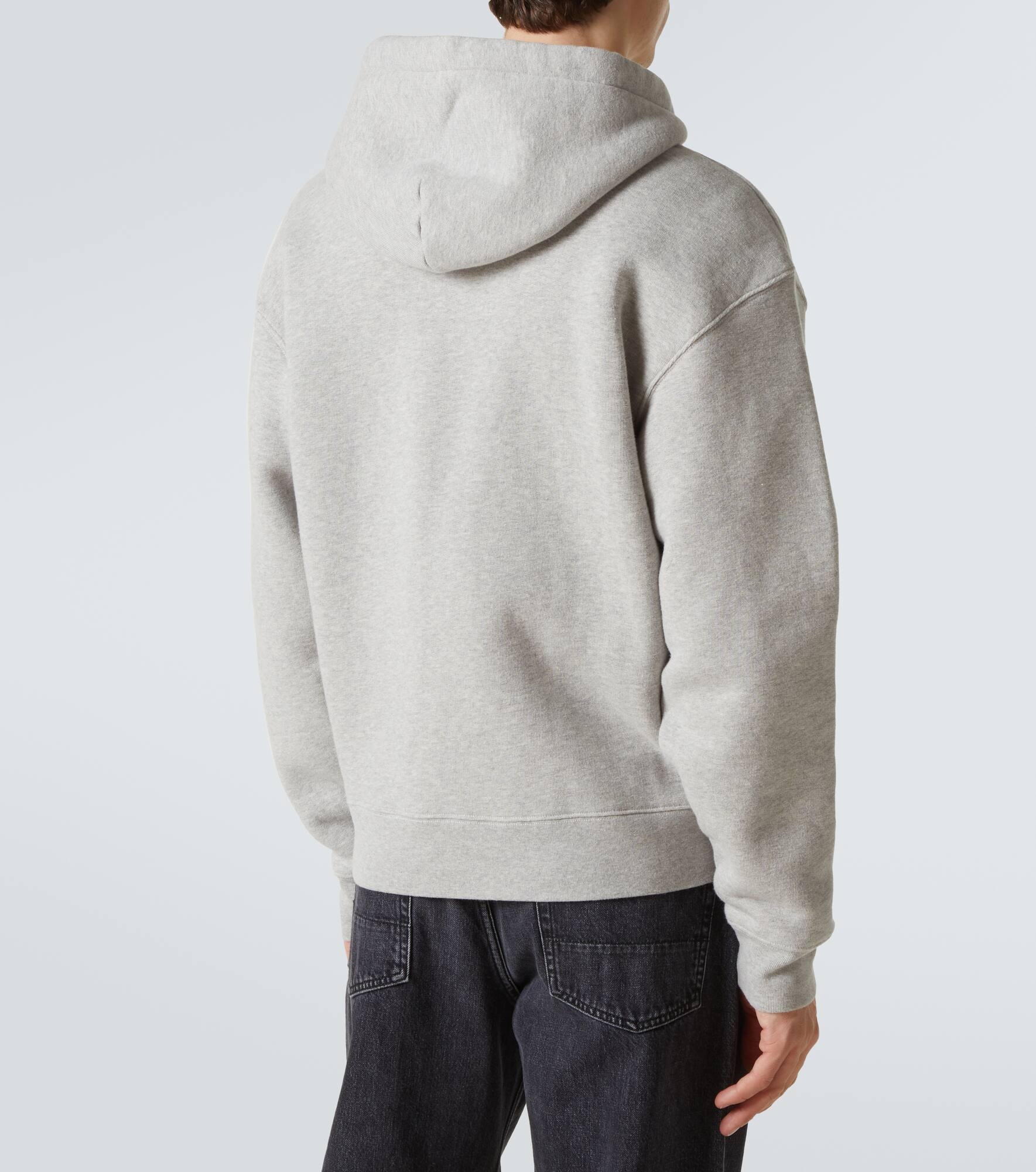 Rascal cotton jersey zip-up hoodie - 4