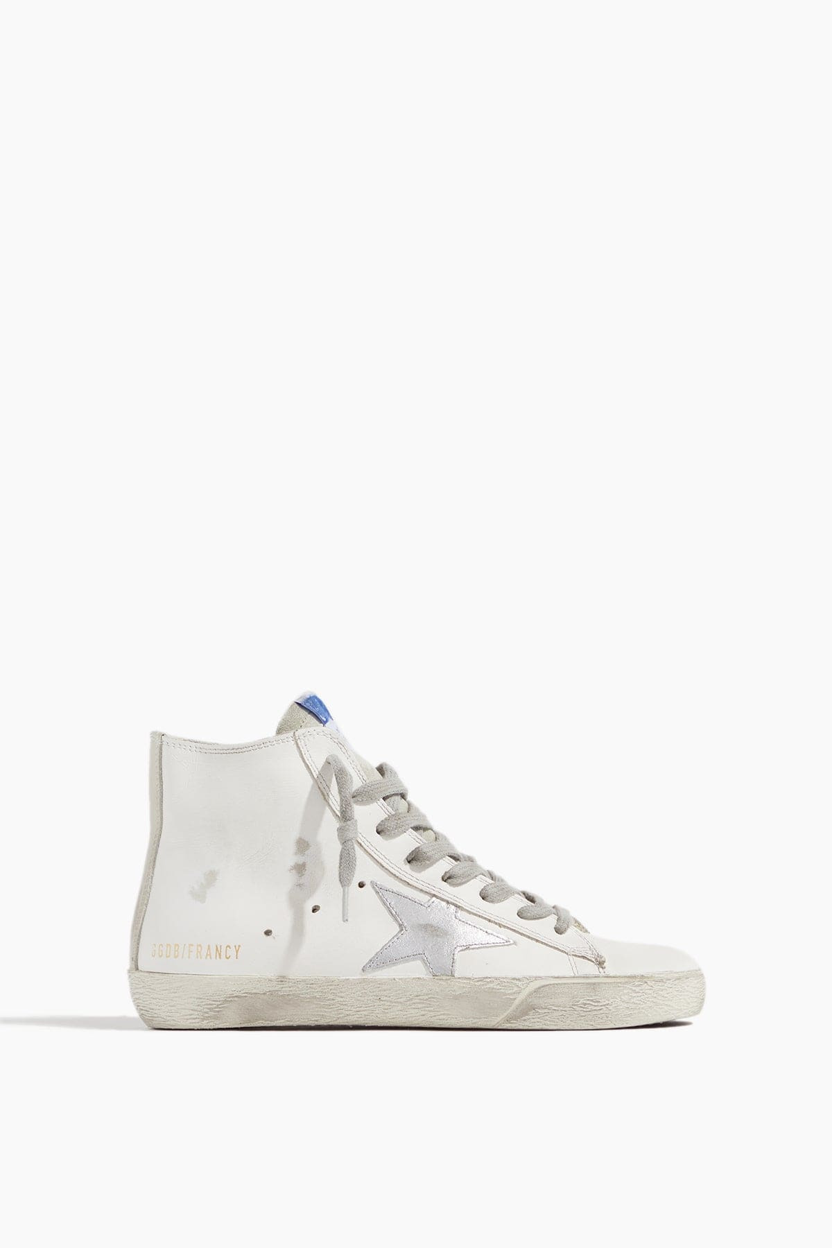 Francy Sneaker in White/Silver/Milk - 6