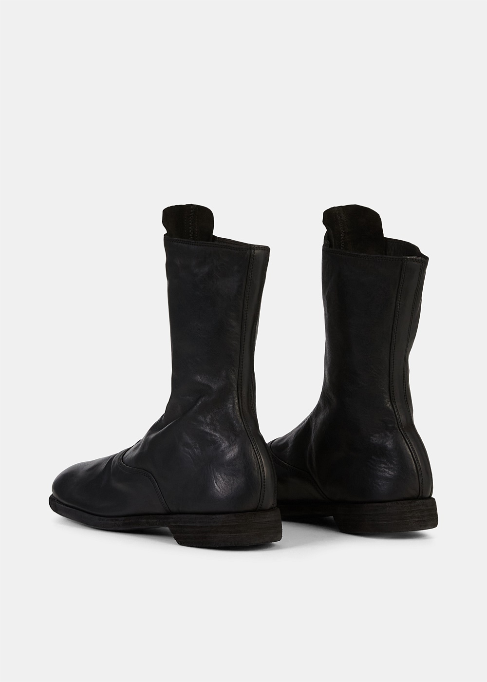 Black New Army 310 Front Zip Boot - 3