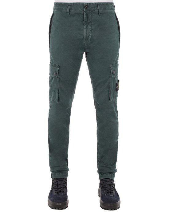Stone Island Slim Fit Cargo Trousers in Gray for Men